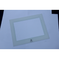 White Tempered Glass LED Digital Touch Controls